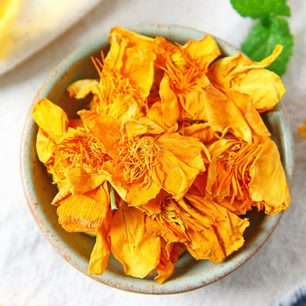 Dried Garden Nasturtium Flowers Tropaeolum Majus Indian Cres Organic Herbal Tea