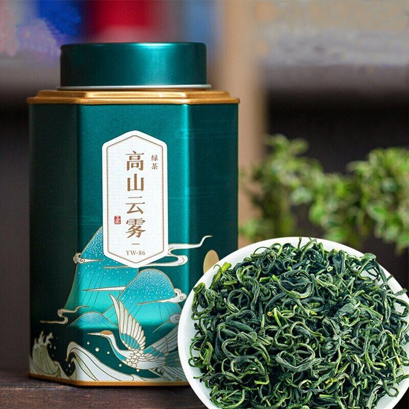 HelloYoung /High Mountain Green Tea Loose Leaf Yunwu Maojian Slimming Tea 125g Main image