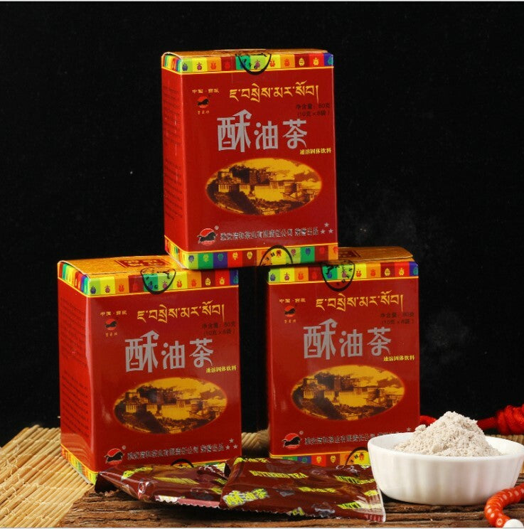 320g Tibetischer Salziger Yak-Butter Tee – Sheng Gang, Original Geschmack