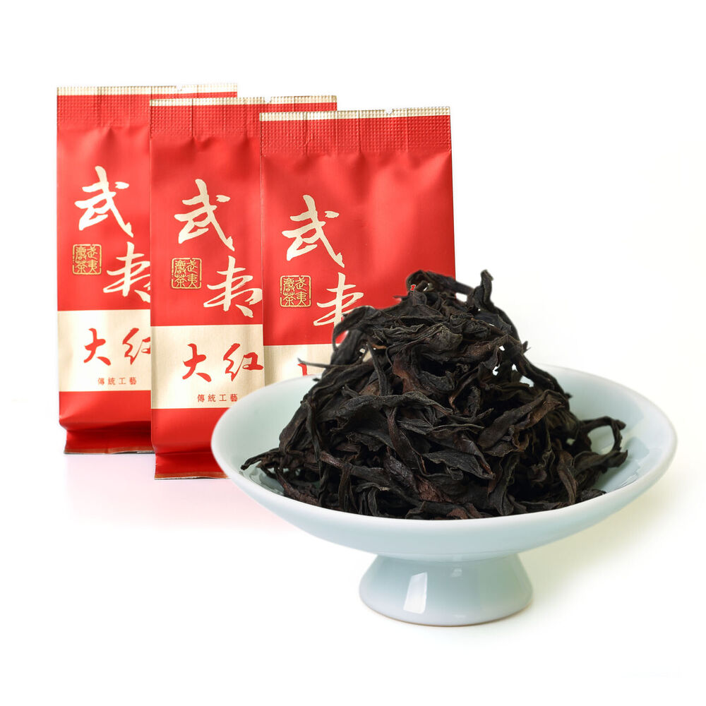 HelloYoung HELLOYOUNG 25Pc*8g Supreme DaHongPao Oolong Tea Chinese Wuyi Big Red Robe Loose Main image