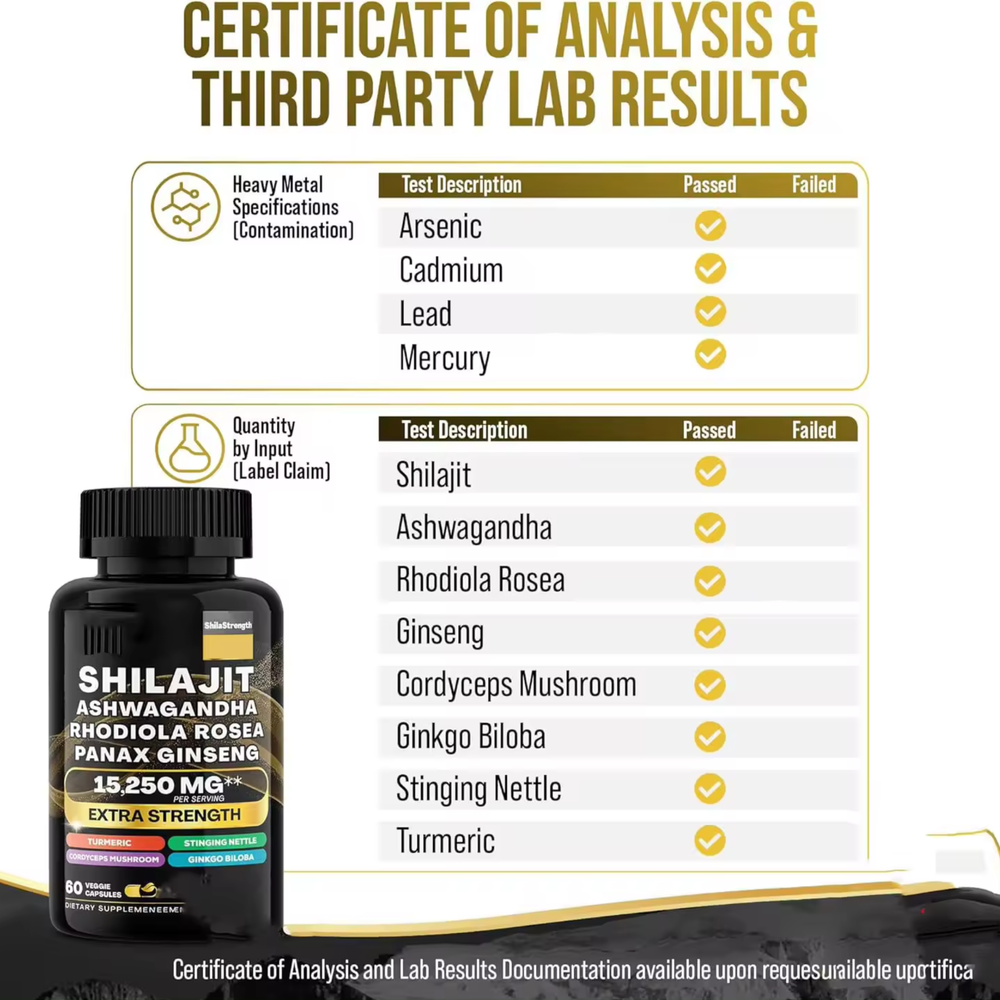 Dynamische Vitalität Bundle Sea Moss Multivitamin für Shilajit Power Combo
