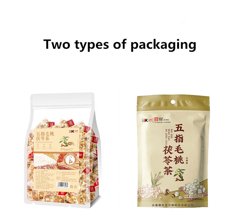 HelloYoung Health Tea Five Fingers Hairy Peach and Tuckahoe Tea五指毛桃土茯苓茶红豆薏米苦荞赤小豆橘皮芡实栀子祛湿茶