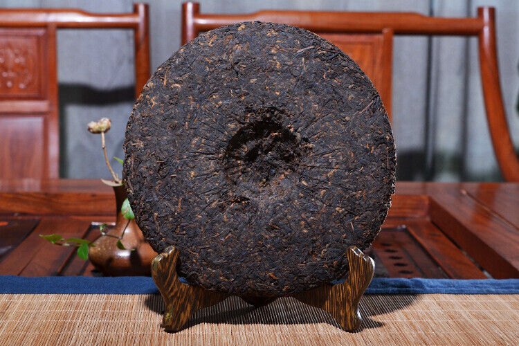 HelloYoung Yr Yunnan Bulang Mt. Gong Ting Pu-erh Golden Buds Pu'er Puer Tea Ripe 357g