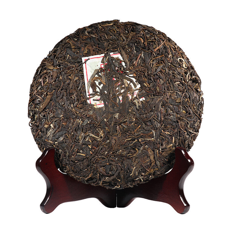 TemuTea 357g Raw Pu'er Tea, Pu-erh Tea Cake