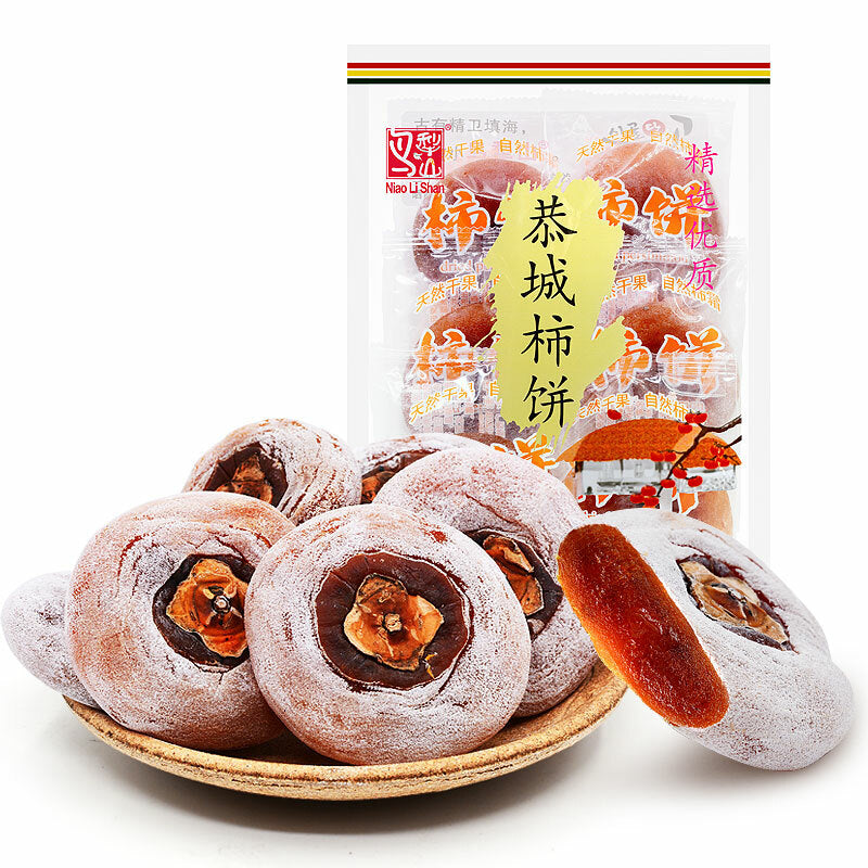 Dried Persimmon Snacks Chinese Food SHIBING 中国零食小吃零食 鸟犁山恭城月柿 340g Secondary image