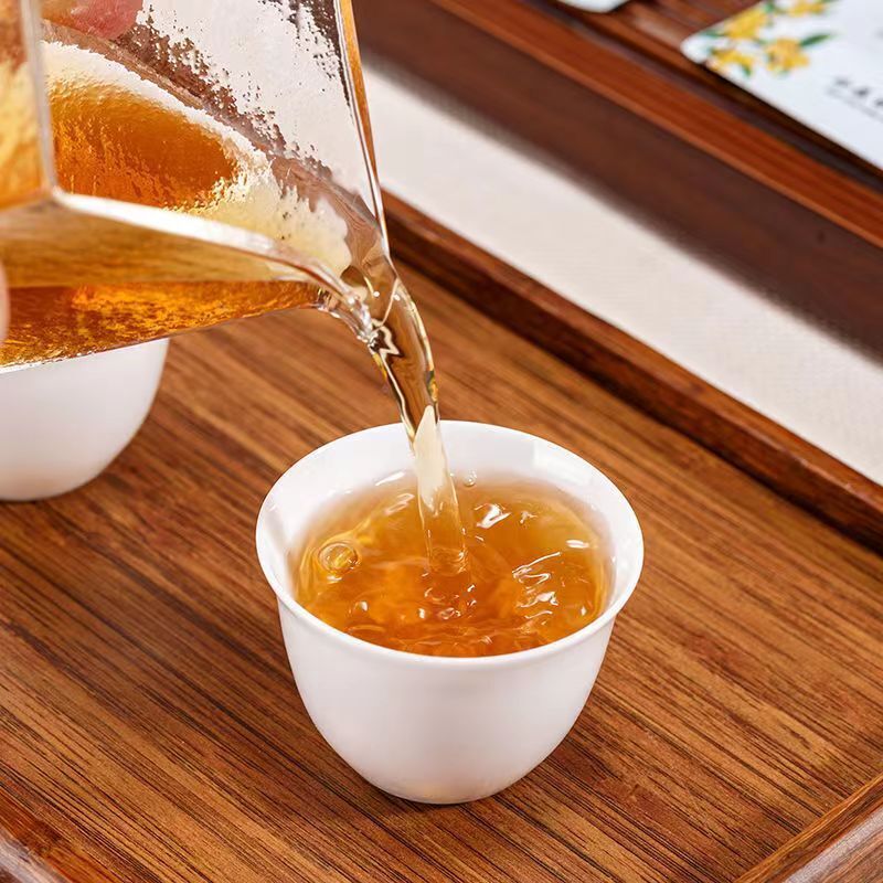 30Pcs Fuding White Tea Small Brick High Mountain Osmanthus Fragrans White Tea Secondary image