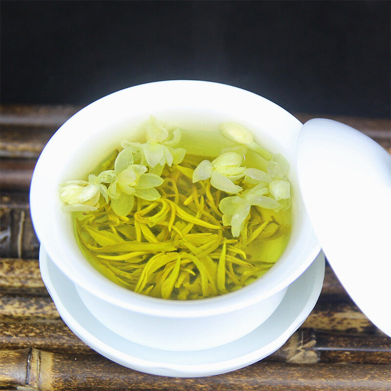 HelloYoung 50g-500g Chinese Organic Jasmine tea Freshest Organic Food Green Tea flower tea Secondary image
