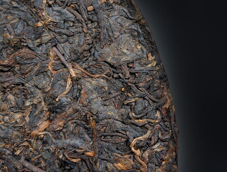 HelloYoung Big Snow Shang Pin Golden Ribbon * Yunnan Xiaguan Puer Ripe Pu-erh Tea 357g