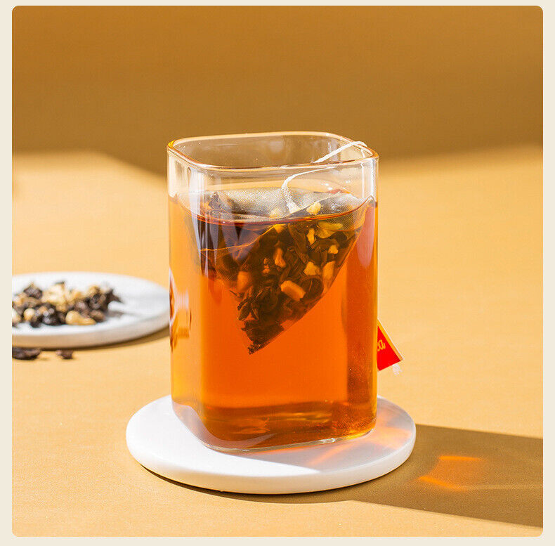 HelloYoung Ginger Tea Bags Caffeine Free Herbal Ginger Tea