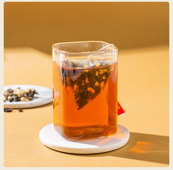 HelloYoung Ginger Tea Bags Caffeine Free Herbal Ginger Tea