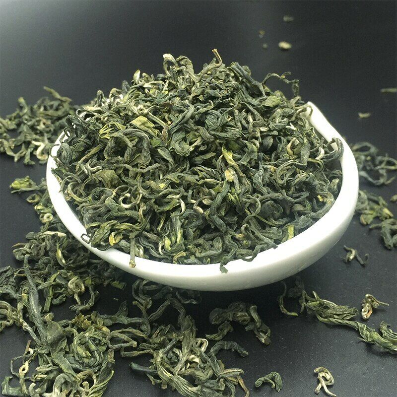 HelloYoung Chinese Shandong Rizhao Green Tea Spring High Moutain Fresh Taste Ri Zhao Lv Cha