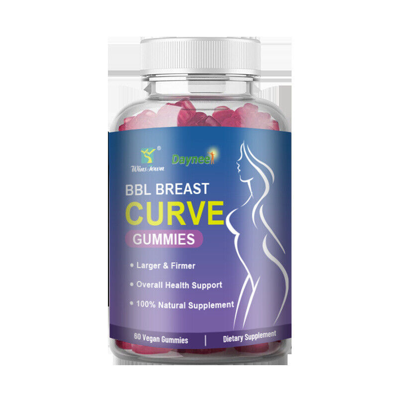 BBL Breast Curve Gummies - Enhance & Sculpt Your Bust with 100% Natural Remedies