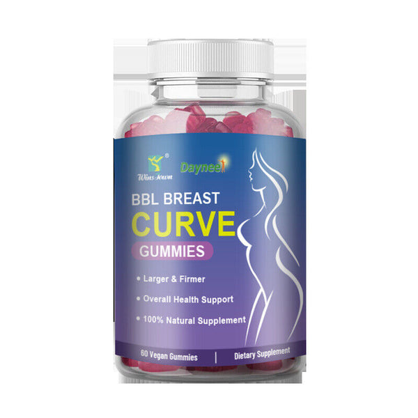 BBL Breast Curve Gummies - Enhance & Sculpt Your Bust with 100% Natural Remedies