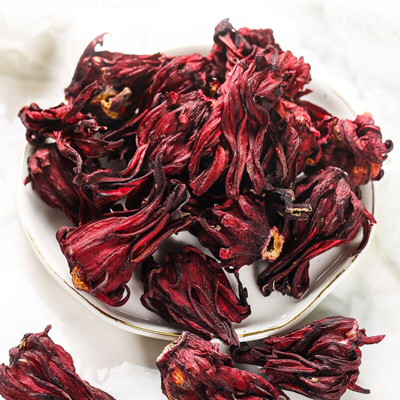 Luo Shen Hua Flower 500g Dried Roselle Hibiscus Sabdariffa Floral & Herbal Tea