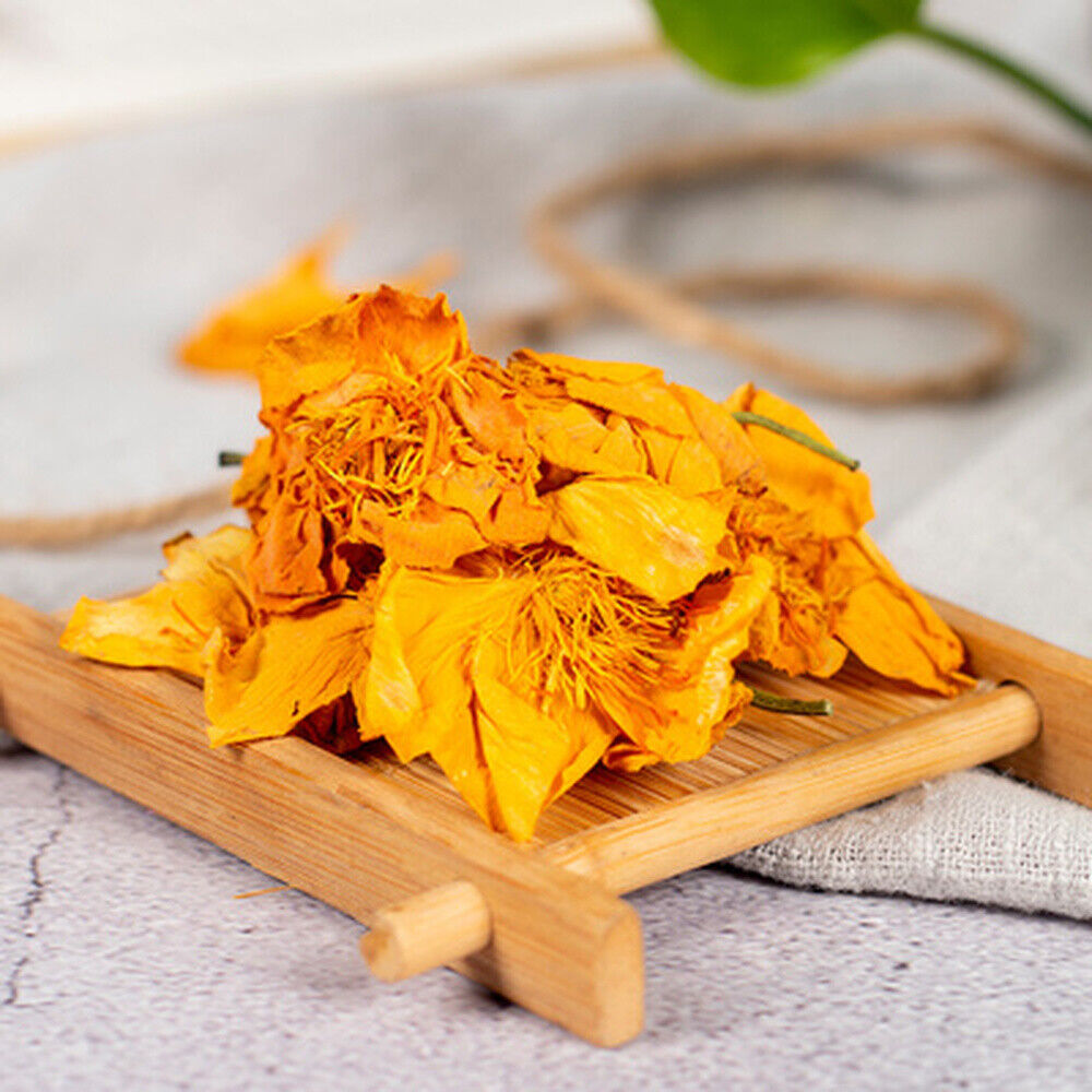 Dried Garden Nasturtium Flowers Tropaeolum Majus Indian Cres Organic Herbal Tea Secondary image