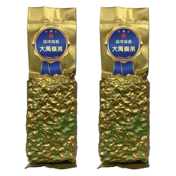 300g Da Yu Ling Oolong Green Tea Taiwan Loose Leaf Oolong Tea Vacuum Packing