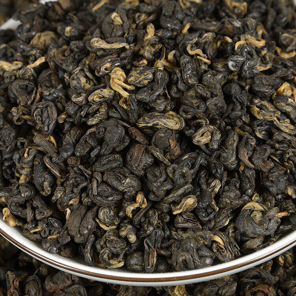 HelloYoung TeaDian Hong Tea Dianhong Yunnan Black Tea Dian Hong Snail FengQing Chinese Tea