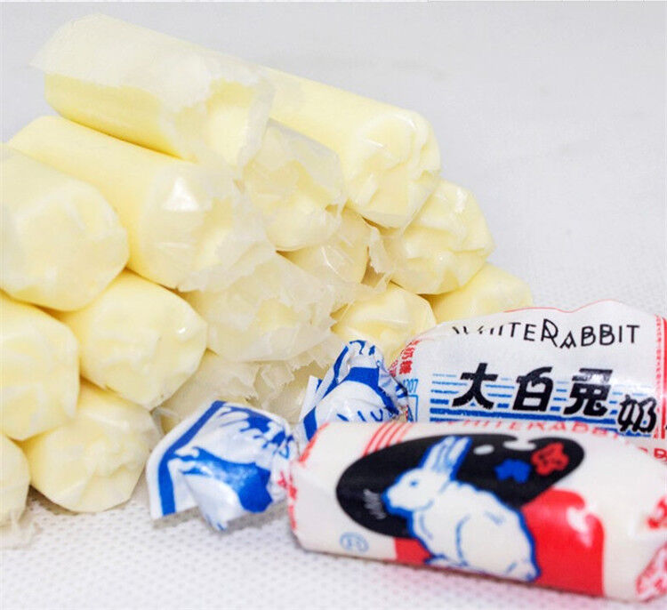 HelloYoung 100-500g Creamy Candy, White Rabbit Milky Hard Candy, Sweets Cute snack foods Main image