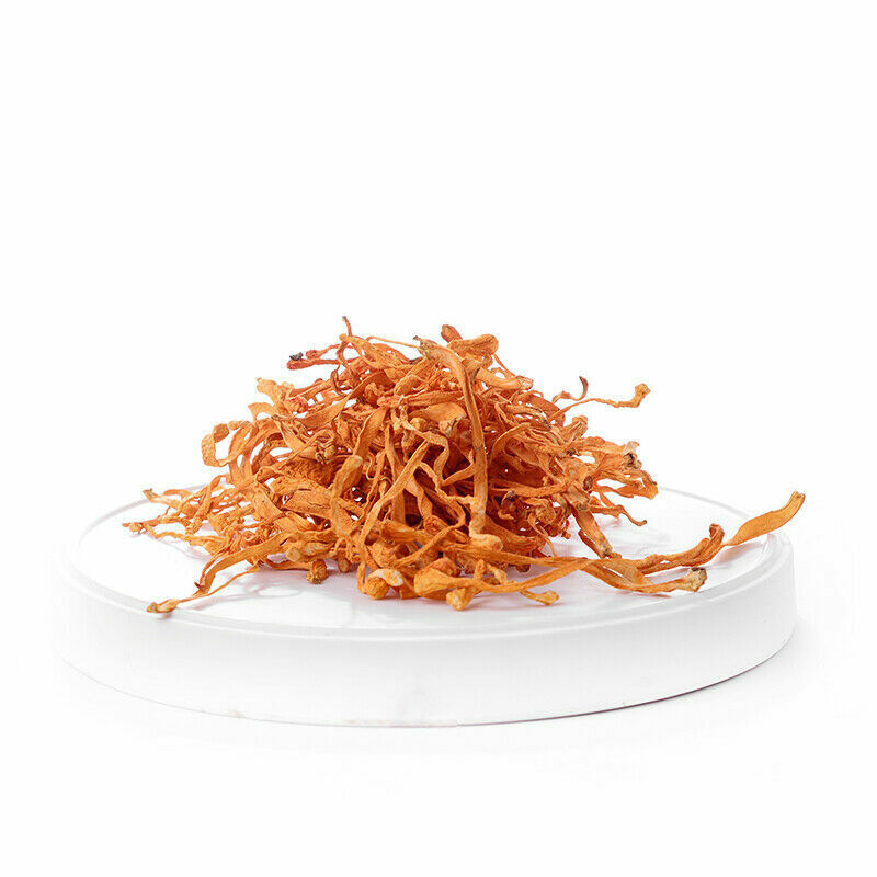 Cordyceps Militaris Chong Cao Hua Herbal Cordyceps Flower Improve Immunity 500g Secondary image
