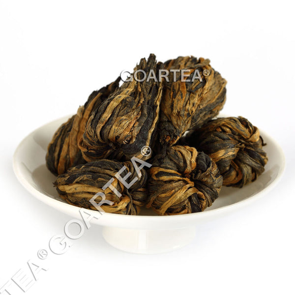 HelloYoung TeaHELLOYOUNG100g Nonpareil Supreme Yunnan Black Tea Fengqing Pagoda Dian Hong Buds