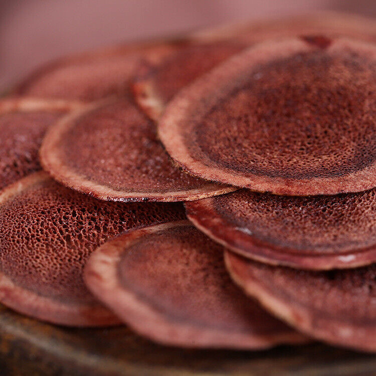 HelloYoung Natural Red deer velvet antler slices / Lu Rong Slices Herb Good for health 鹿茸片 Main image