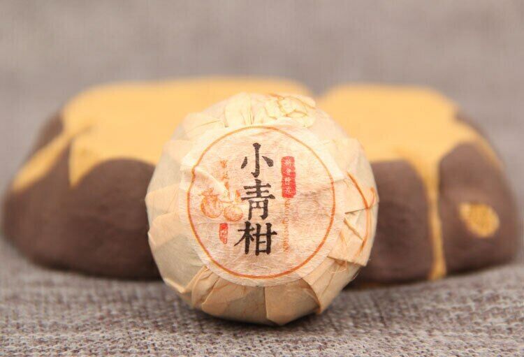 HelloYoung Chinese XinHui "Chen Pi" Tangerine Peel Ripe Puer Tea "Gong Ting 100g/box