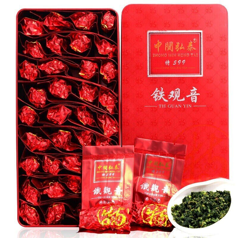 HelloYoung 599 Strong Aroma Flavor * Premium Tie Guan Yin Tea Tieguanyin Oolong Tea 250g