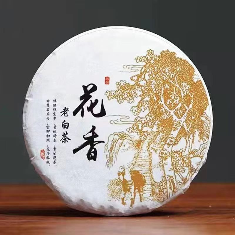 300g Fuding Organic Old White Tea Cake Shoumei White Tea High Mountain Green Tea Secondary image