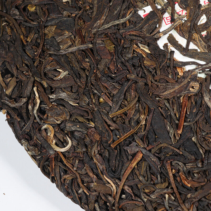 TemuTea 357g Raw Pu'er Tea, Pu-erh Tea Cake