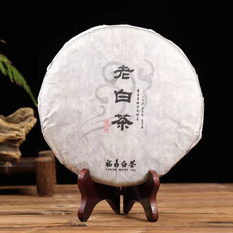 357g Chinese Shoumei White Tea Cake Fuding White Tea High Moutain Old White Tea Secondary image