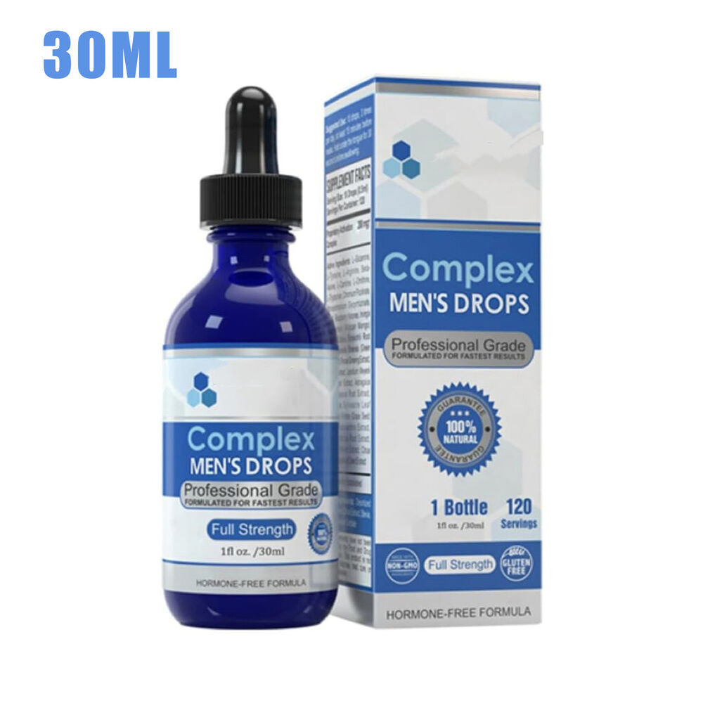 Natural Complex Men's Drops Secret Drops for Strong Men Men’s Drops