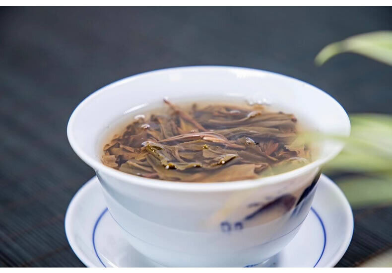 HelloYoung Li Ming Classic Time-Honored Pu-erh Tea Cake Yunnan Puer Tea 357g Raw Pu'er