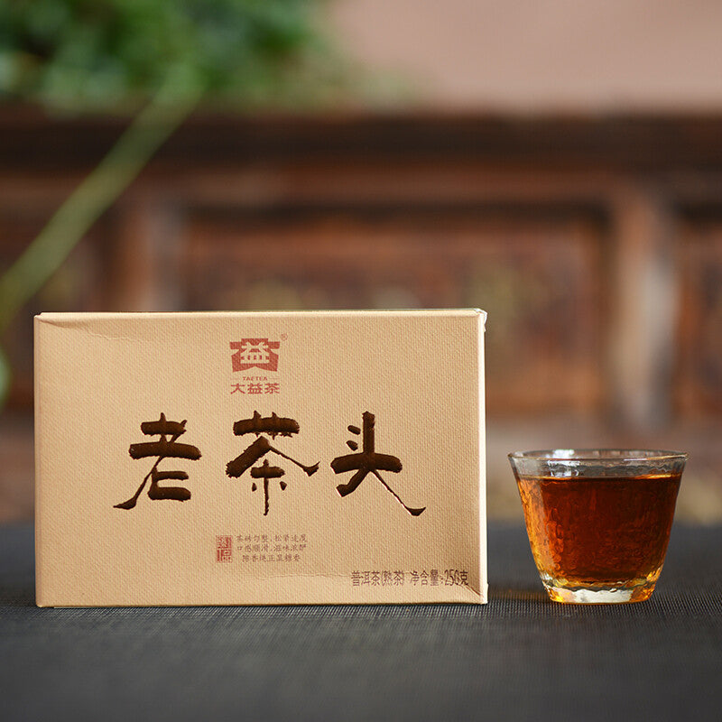 TemuTea 250g Ripe Puer Tea Yunnan Dayi Lao Cha Tou Old Tea Main image