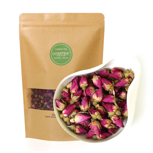 HelloYoung HELLOYOUNG100g Natural Red Rose Bud Dried Edible Petal Flower Chinese Herbal Tea