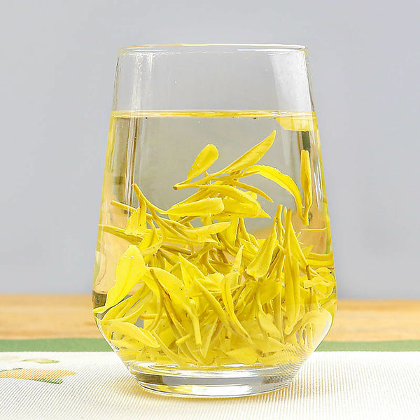 Premium Organic An Ji Golden Buds High Mountain Green Tea Anji Baicha