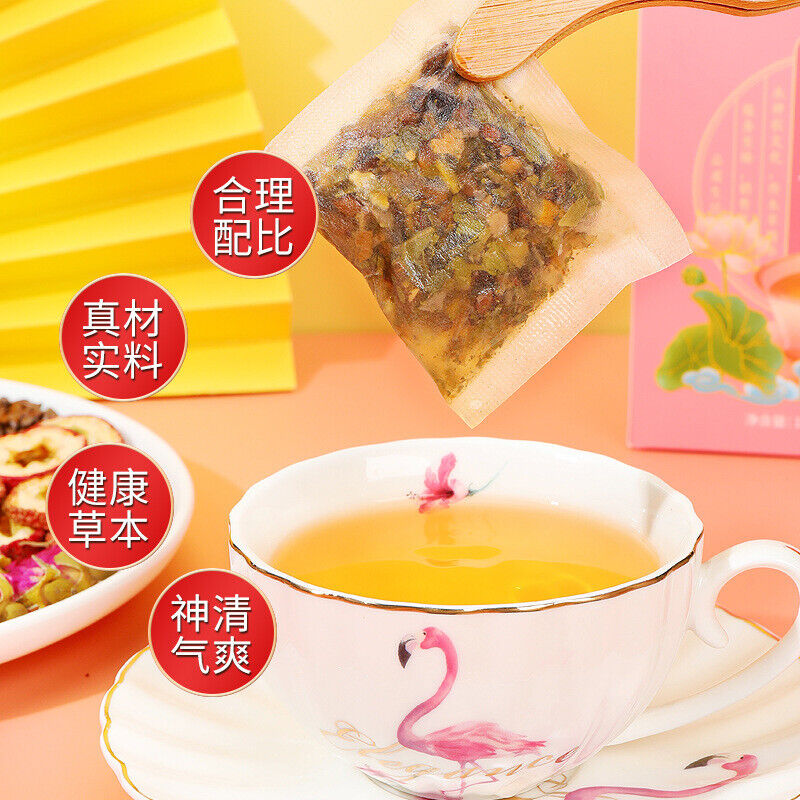 同仁堂玫瑰冬瓜荷叶茶 袋泡茶玫瑰花山楂柠檬荷叶组合袋泡茶155g TongRenTang Rose Winter Melon Lotus Leaf Tea Secondary image