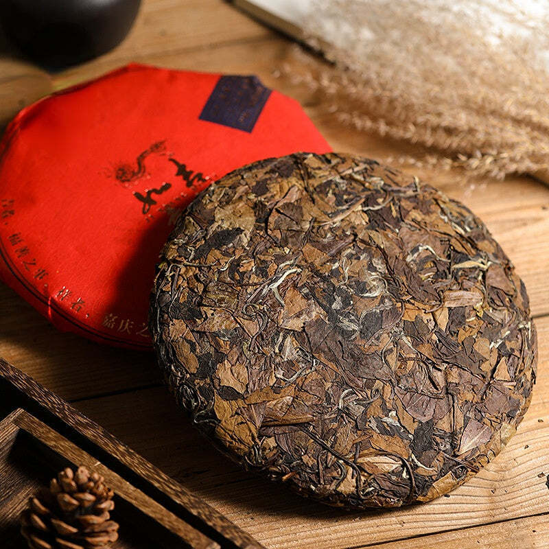 350g Authentic Fuding Aged White Tea High Mountain Date Fragrance White Tea Cake Secondary image