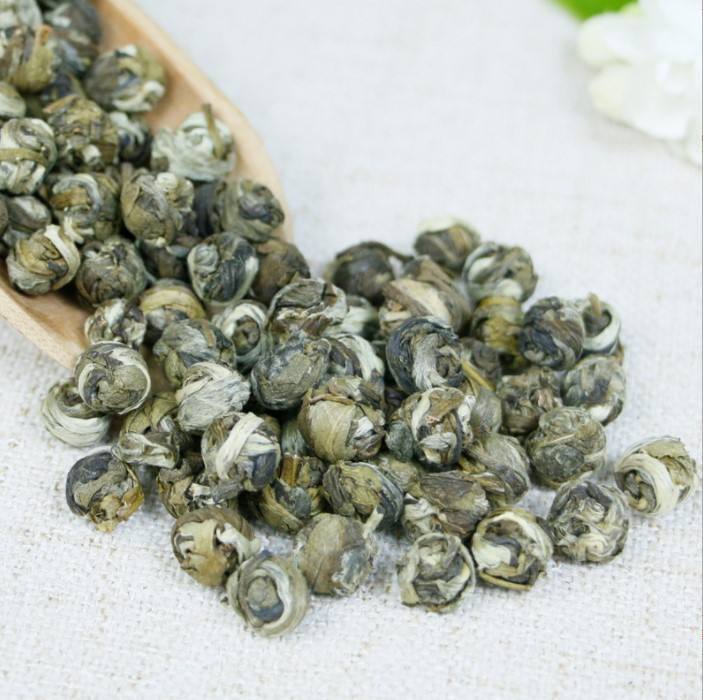 Perle Jasmin Dragon Ball Tee Chinesischer Bio Grüner Tee Loses Blatt 1LB (500g)