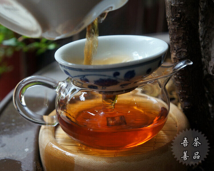 HelloYoung Lao Tong Zhi 7978 Haiwan Old Comrade Puer Tea Cake 357g Ripe Pu-erh Shu Tea