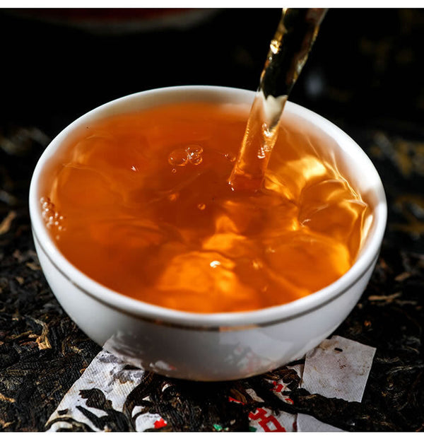HelloYoung CHINATEA COFCO ZhongCha No.1 Yunnan Pu'er Puerh Raw Puer Cake Tea 357g
