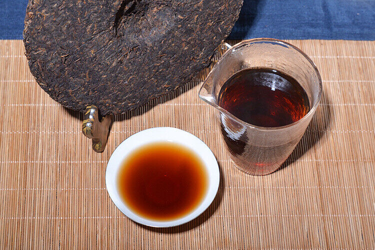 HelloYoung Yr Yunnan Bulang Mt. Gong Ting Pu-erh Golden Buds Pu'er Puer Tea Ripe 357g