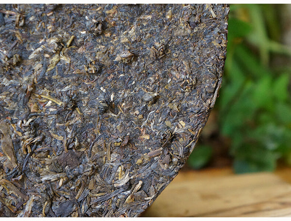 357g Tie Bing Puer Raw Tea  Xiaguan  Inheritance Jiujiu Xiaotai No.6 Qizi Tea