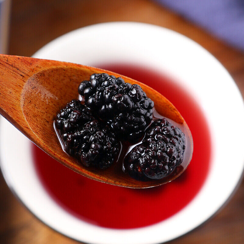 HelloYoung Tea50~500g wild Mulberry black tea farm Dried Fruit Tea Enriching Blood Health Care