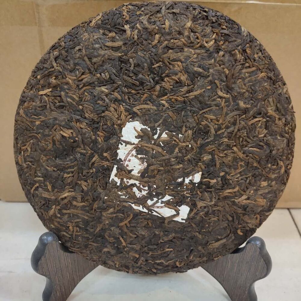 357g Bingdao Puerh Ripe Tea Cake Yunnan Iceland Cooked Pu-erh Tea Chinese Pu'er Secondary image