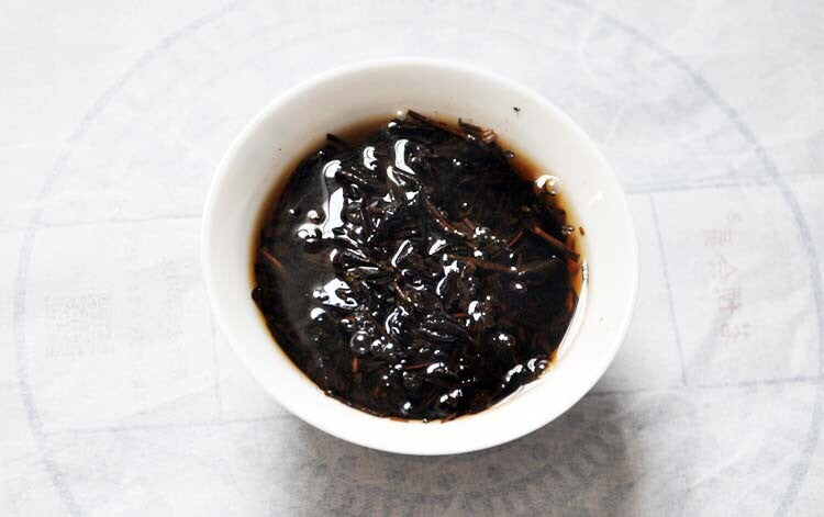 HelloYoung TeaWuzhou Liu Pao Tea Black Tea Aged Dark Tea Liubao Tea Cake Liu Bao HEI CHA 480g