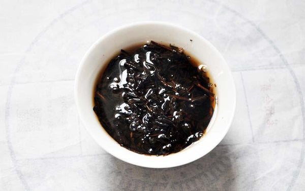 HelloYoung TeaWuzhou Liu Pao Tea Black Tea Aged Dark Tea Liubao Tea Cake Liu Bao HEI CHA 480g