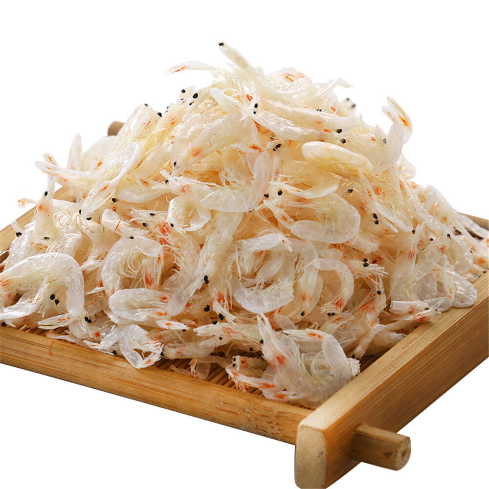 HelloYoung 100% natural dried small adolescent pull shrimp acetaldehyde shell green stem Main image