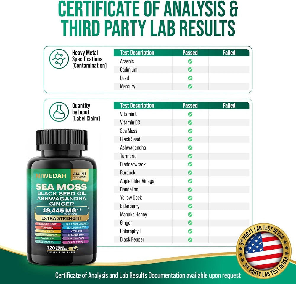 Seemoos Bundle Schwarzkümmel Multivitamin & Shilajit Power Combo USA