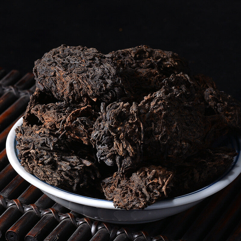 TemuTea 500g Golden Bud Nuggets Dark Tea Guangxi Dark Tea Main image