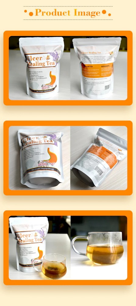 Gastric Stomach Pain Bloating Relief Promote Digestion Natural Ulcer Healing Tea